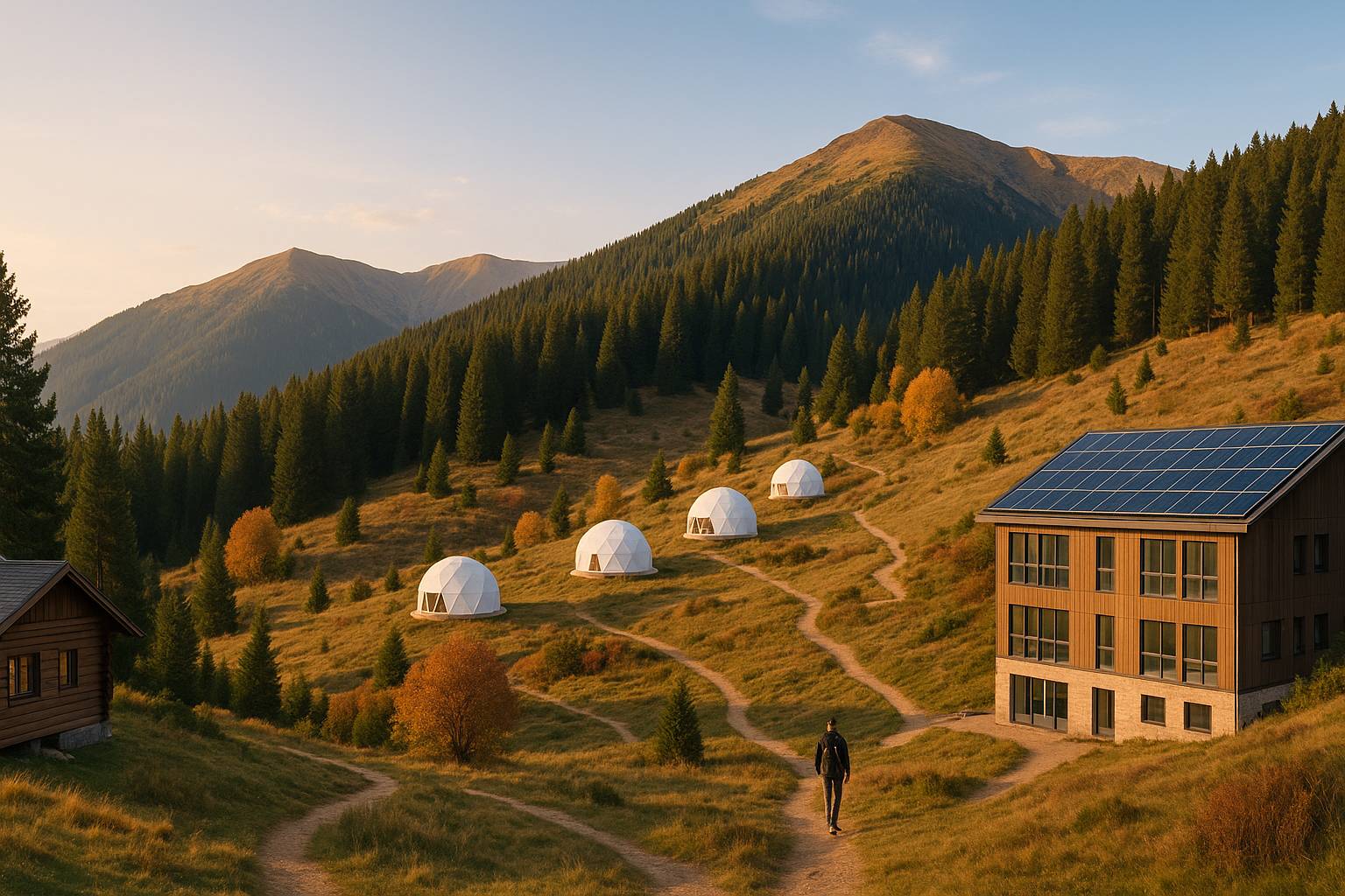 Alojamientos ecológicos en Europa que valen la pena