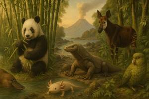 Animales únicos que solo habitan en un país del mundo